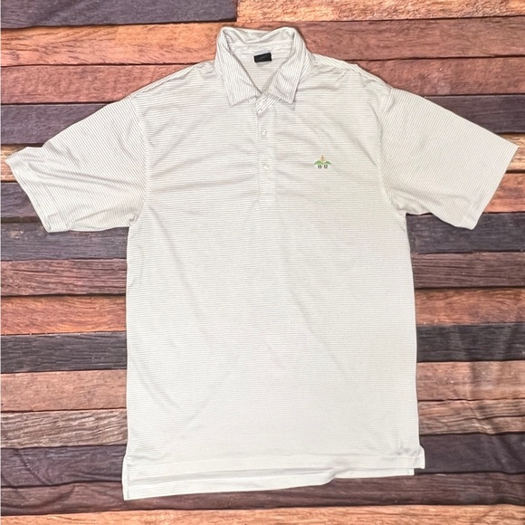 Dunning Golf Mountain Ridge Polo Tennis Shirt Country Club NJ Mens Golfing - Picture 1 of 5